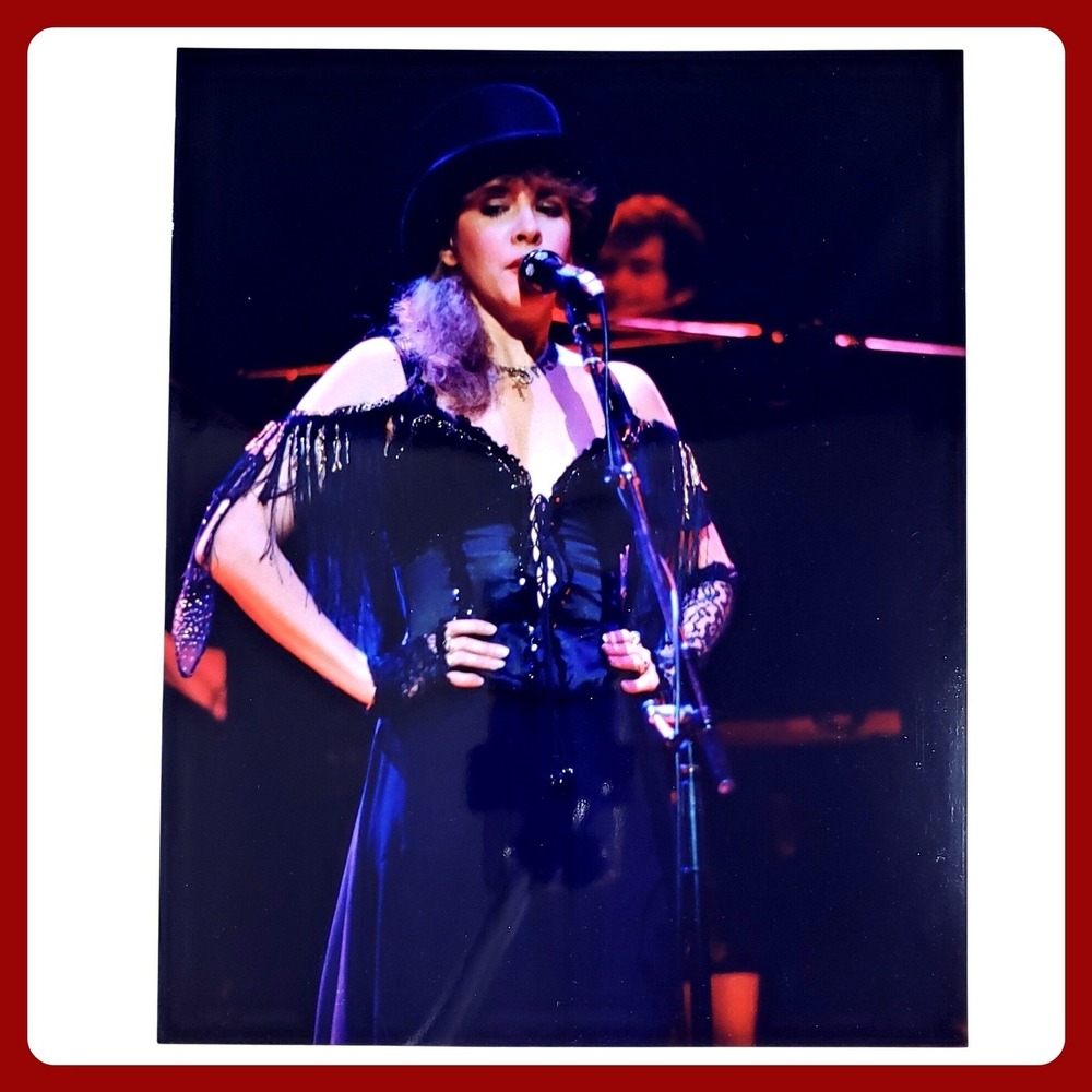 Stevie Nicks Fleetwood Mac Live Concert Photo S&M Rock Portrait 8x10 Glossy MAC